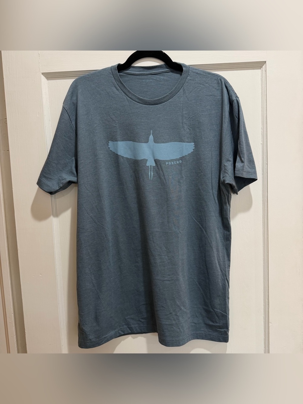 NEW Poncho Men’s Graphic T-Shirt Blue